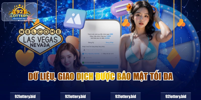 Dữ liệu, giao dịch được bảo mật tối đa