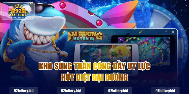 Kho súng thần công đầy uy lực hủy diệt đại dương