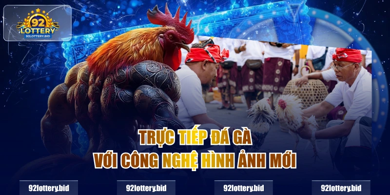 Trực tiếp đá gà với công nghệ hình ảnh mới